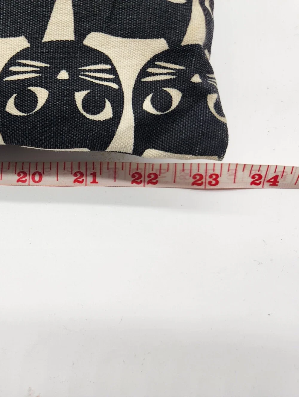 IKEA Black Cat MATTRAM Bolster Lumbar Pillows Niina Aalto Retro MCM 11x23